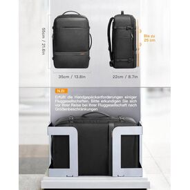 Inateck 20L-42L Hand Luggage Travel Backpack for 13-15.6 Laptop