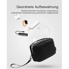 Inateck Electronics Organizer, Splashproof Travel Organizer,