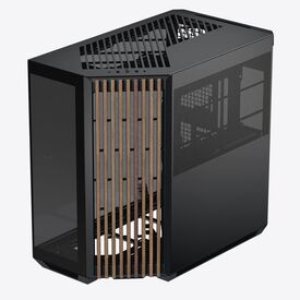 APNX V1-W-BK-v1, Midi Tower, PC, Black, Wood, A | APCM-VI01103.11