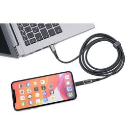 TROIKA CBL20/BK / 2 m / USB C / USB C/Lightning / Black