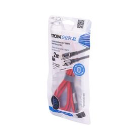 TROIKA CBL20/RD / 2 m / USB C / USB C/Lightning / Red
