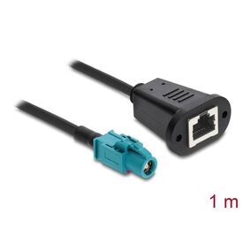 Delock Cable HSD Z female to RJ45 jack 1 m 90700