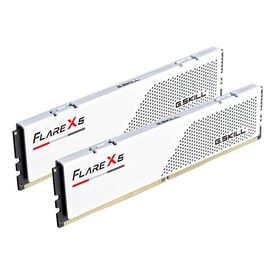 G.Skill Flare Ram White 64 GB, 2 x 32 GB, DDR5 F56000J2836G32GX2FX5W