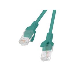 Lanberg PATCHCORD CAT.6 UTP 0.5M GREEN FLUKE PASSED