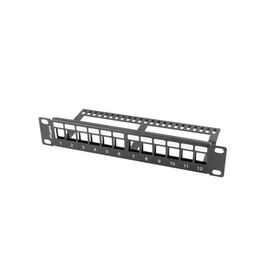 Lanberg Patchpanel Blank 1U Keystone Organizer PPKS9112B