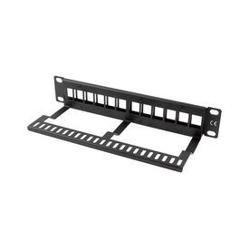 Lanberg Patchpanel Blank 1U Keystone Organizer PPKS9112B