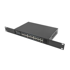 Lanberg Switch 24x 100Mb DSP+2x Combo Rack 19 RSFE24P2C360