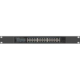 Lanberg Switch 24x 100Mb DSP+2x Combo Rack 19 RSFE24P2C360