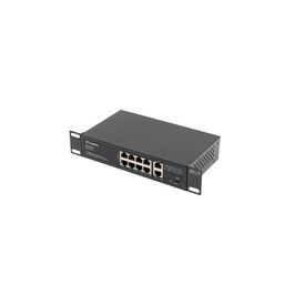 Lanberg Switch 8X 100MB DSP+2X 1GB Rack 1019 RSFE8P2GE120