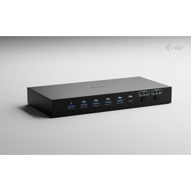 i-tec USB-C KVM Dock PRO for Three Hosts, Dual  | C31KVMDOCKPDPRO