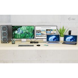 i-tec USB-C KVM Dock PRO for Three Hosts, Dual  | C31KVMDOCKPDPRO