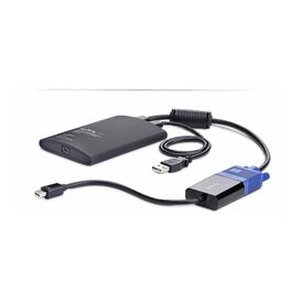 StarTech.com Portable Laptop Crash Cart Adap | NOTECONS02-VGA-MDP