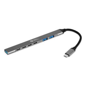 Bakker  USBC Hub 7in1 3A+4C retail Hub BNECHUB3A4C