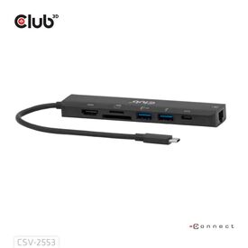 Club 3D Dockingstation 7 in 1 Hub USBC* Digital CSV2553