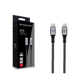 Conceptronic USB 3.2 Gen 2x2 100W Fast Charging Data Cable 2M ETTA07B20