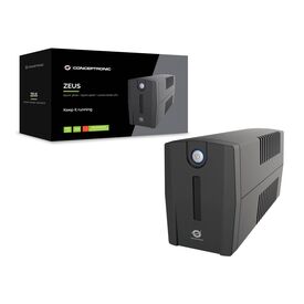 Conceptronic ZEUS USV 2xUK Sockets HID USB RJ45 ZEUS01G
