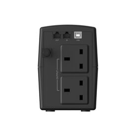 Conceptronic ZEUS USV 2xUK Sockets HID USB RJ45 ZEUS01G