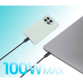 Manhattan Dual USB-C Charging Cable 100 W, 2 m 355810