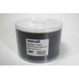Maxell DVDR 4.7 Inkjet white Shrink 50 MX276010