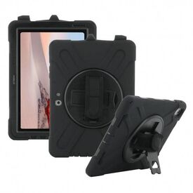 Mobilis All‑in‑Case Cover for Surface Go 1–4 – Black, Shoulder Strap, Model 072005