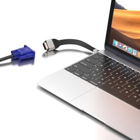 Techly Typ C auf VGA Buchse Flex Adapter Adapter ICOCUSBCVGA