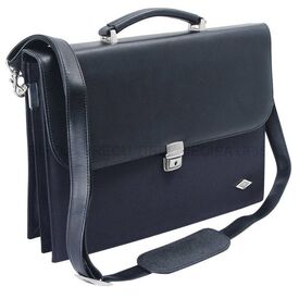WEDO Ladies FlapOver Briefcase Ladies case Black Bag 585201