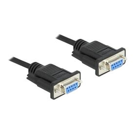 Delock / Serial cable / DB-9 (F) to DB-9 (F) / 1 m / thum | 86608