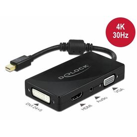 Delock Adapter Mini DisplayPort male to HD15 (VGA), 62073