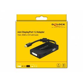 Delock Adapter Mini DisplayPort male to HD15 (VGA), 62073