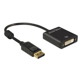 Delock DisplayPort adapter DisplayPort (M) to DVII (F) 62599