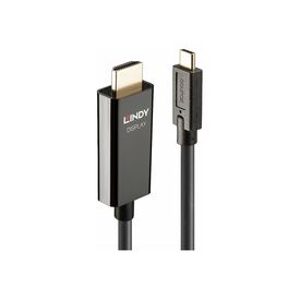 Lindy Adapter cable 24 pin USBC male to HDMI male 5 m 43315
