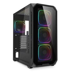 Sharkoon Gehäuse AK5G RGB ATX 1xGlas schwa Mini 4044951041831