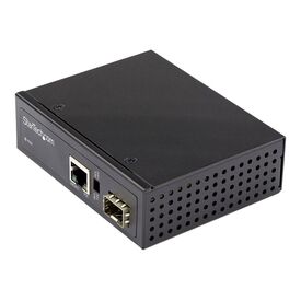 StarTech.com PoE+ Industrial Fiber to Ethernet IMC1GSFP60W