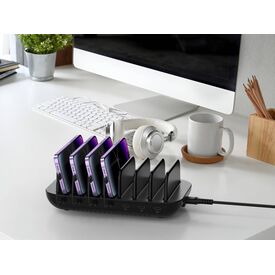 Conceptronic 160W 7-Port USB PD Charging Station, USB-C x 7, PD 3.0 OZUL07B
