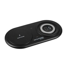 RealPower ChargeAIR Duo Indoor USB Black Charger 409452