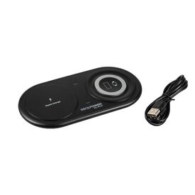 RealPower ChargeAIR Duo Indoor USB Black Charger 409452