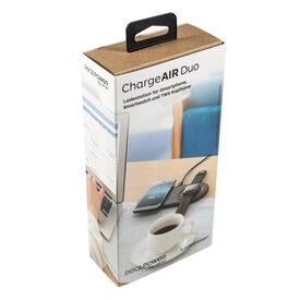 RealPower ChargeAIR Duo Indoor USB Black Charger 409452