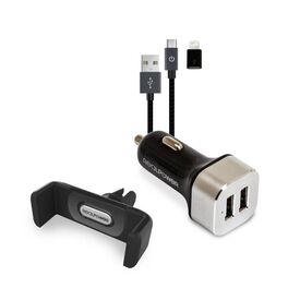 Realpower Mobile Car Set Car power adapter 2.4 A 2 168182