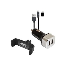 Realpower Mobile Car Set Car power adapter 2.4 A 2 168182
