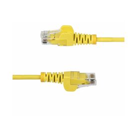 StarTech.com 15m Yellow Slim CAT6 Ethernet Cable, N6PAT15MYLS