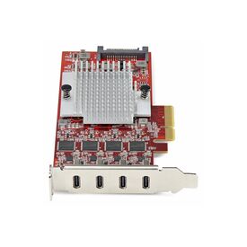 StarTech.com 4Port USB TypeC PCIe Card, P10Q4CUSBCARDLP