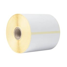Brother - White - 102 x 152 mm 350 label(s) (1 roll(s) x 350 die cut labels (pack of 8)
