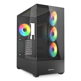 Sharkoon Midi-Tower AK6 RGB, PC, Black, 4044951041695