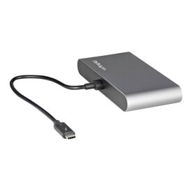 StarTech.com Thunderbolt 3 Mini Dock Portable Dual TB3DKM2HDL