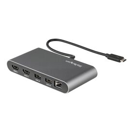 StarTech.com Thunderbolt 3 Mini Dock Portable Dual TB3DKM2HDL