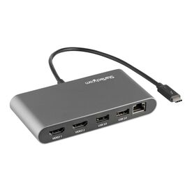 StarTech.com Thunderbolt 3 Mini Dock Portable Dual TB3DKM2HDL
