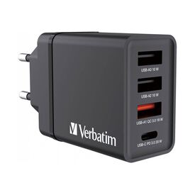 Verbatim Power adapter 30 Watt 5 A PD 3.0, QC 3.0 4 49700