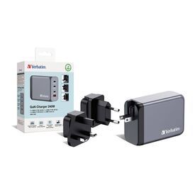 Verbatim Power adapter GaN 240 Watt 5 A Power Delivery 32205