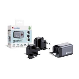 Verbatim Power adapter GaN 35 Watt 3 A PD 3.0, QC 3.0 2 32200