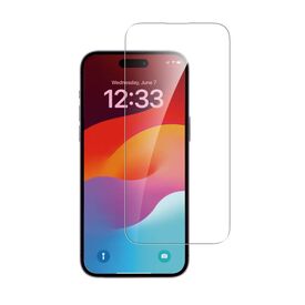 4smarts Second Glass with Mounting Frame for Apple iPhone 15